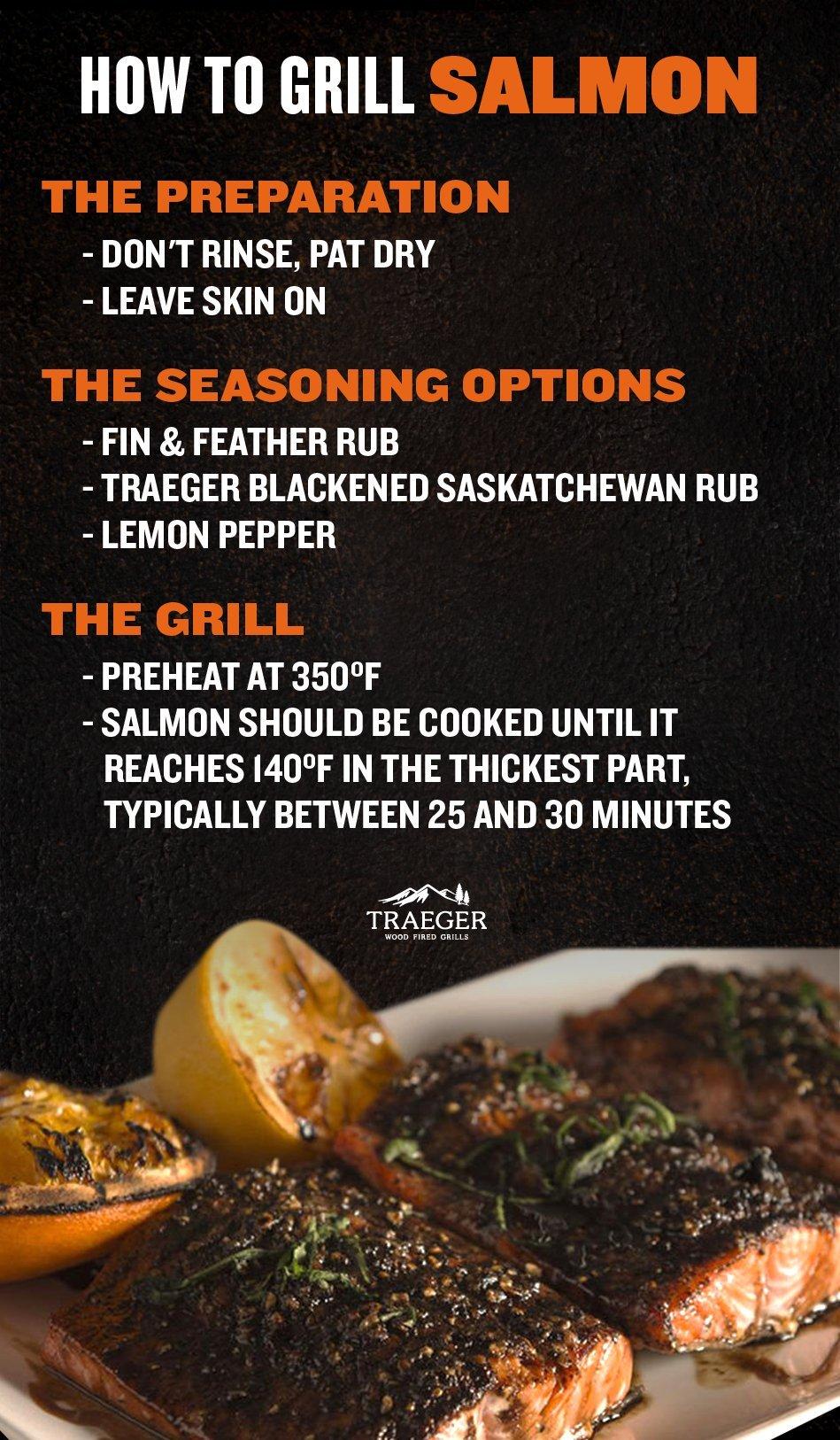 How to Grill Salmon Traeger Grills